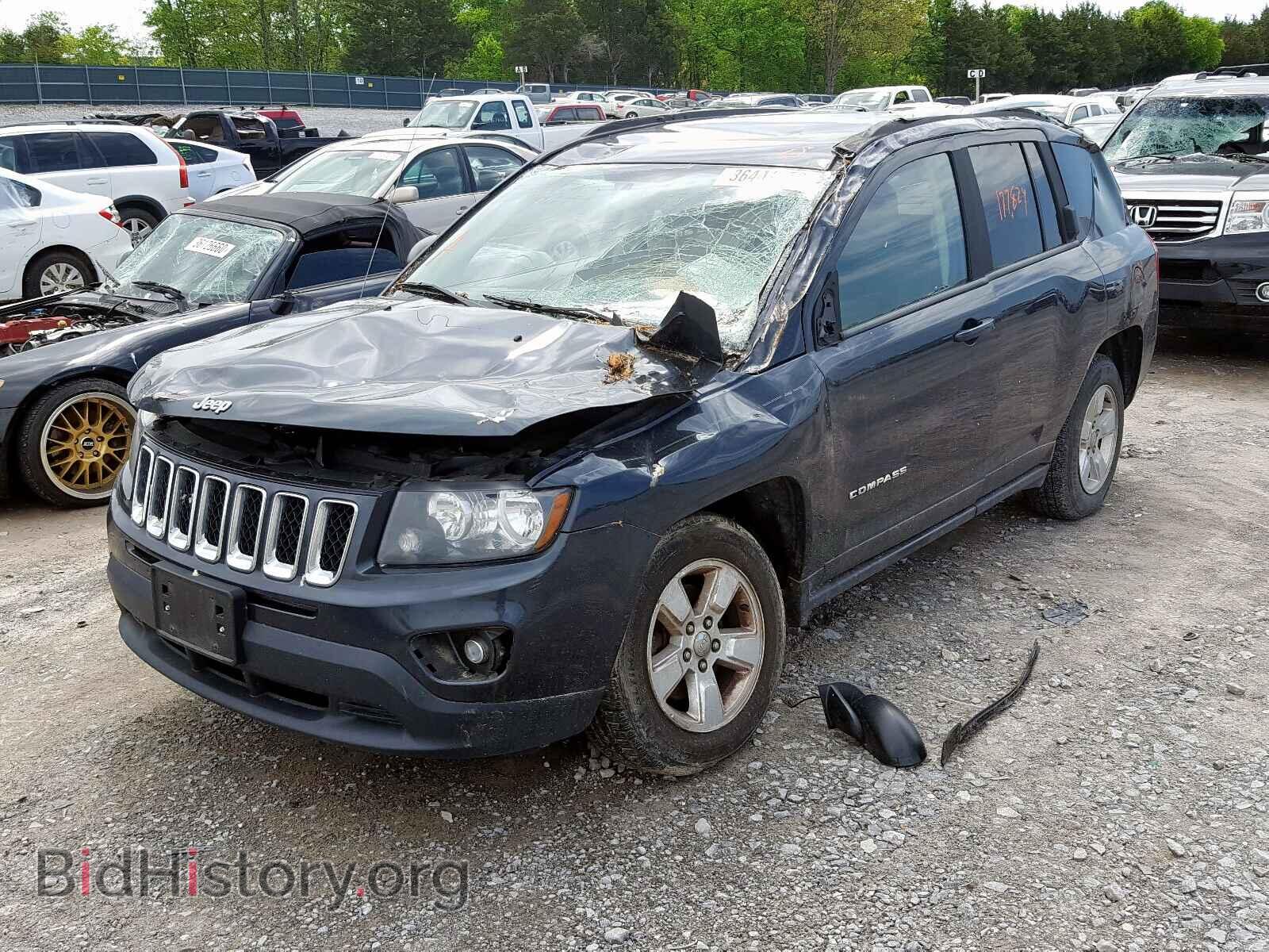 2014 JEEP COMPASS - VIN: 1C4NJCBA2ED545532 - Фото 2