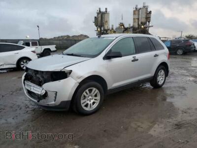 2012 Ford EDGE Edge SE, серебристый — VIN 2FMDK3GC4CBA27374, Copart
