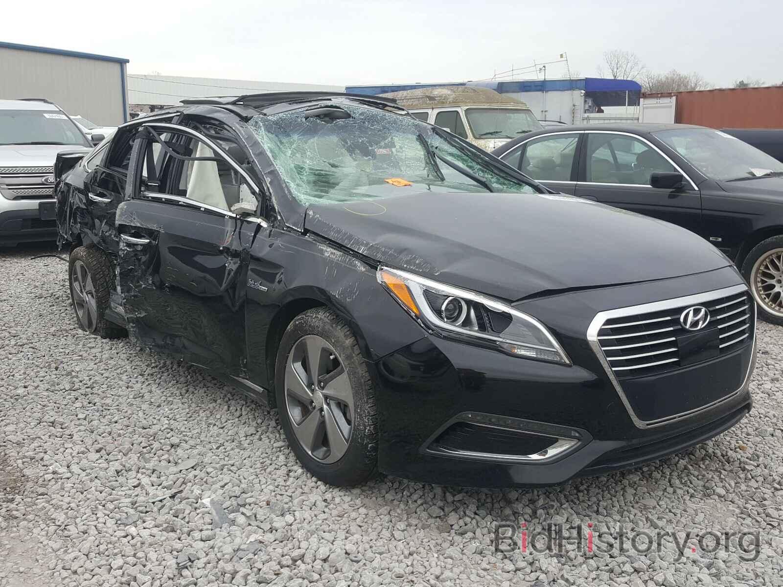 Photo KMHE34L17HA046984 - HYUNDAI SONATA 2017