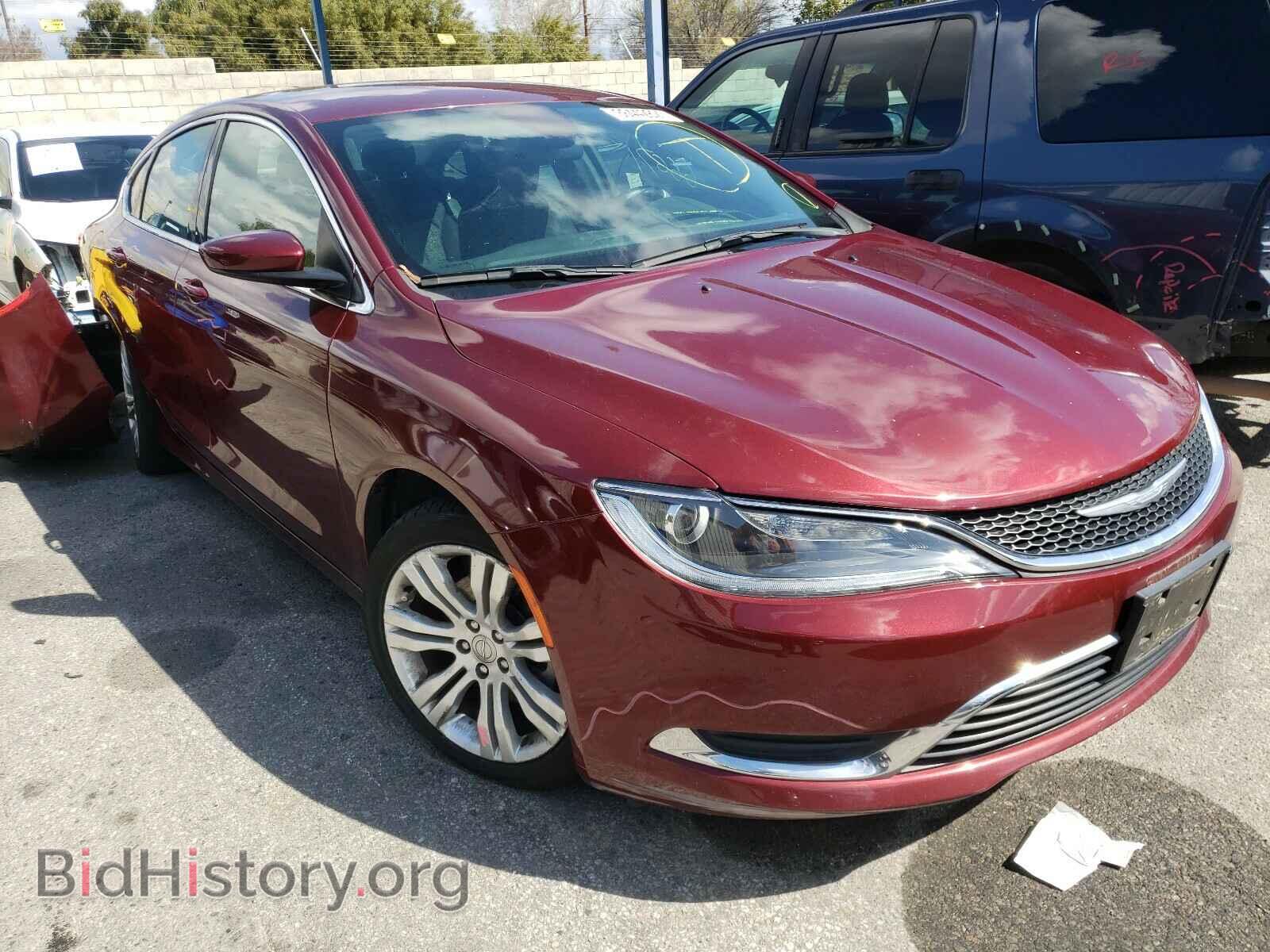 Фотография 1C3CCCAB4FN581749 - CHRYSLER 200 2015