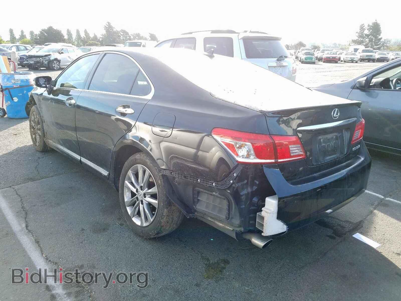 2012 LEXUS ES350 - VIN: JTHBK1EG3C2475373 - Фото 3