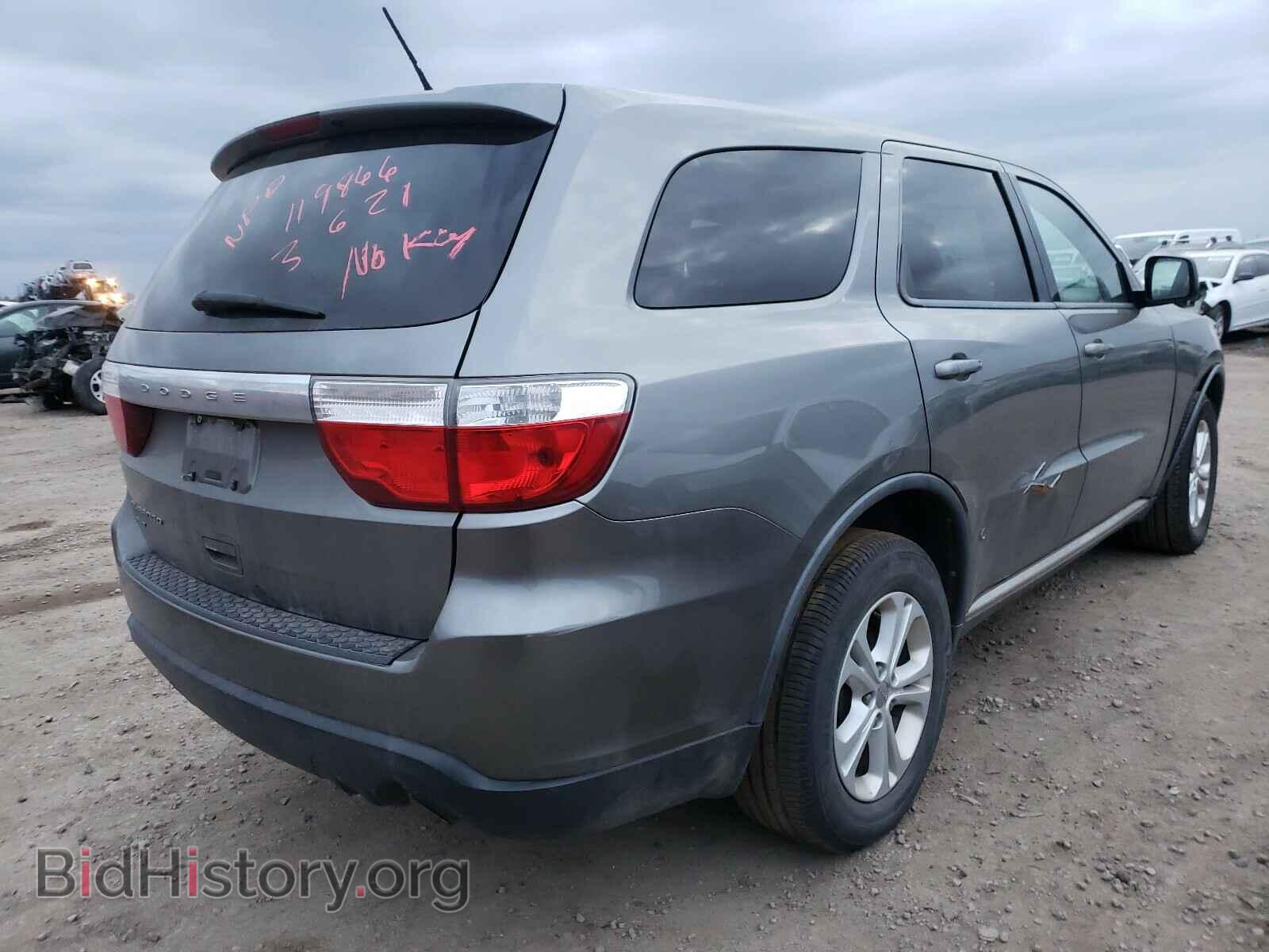 2012 DODGE DURANGO - VIN: 1C4RDJAGXCC120470 - Фото 4