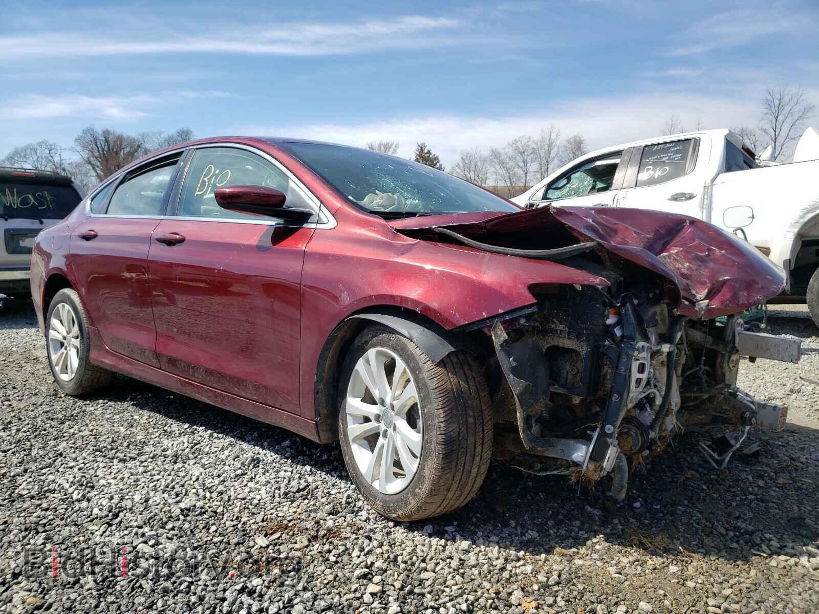 Фотография 1C3CCCFB2GN182042 - CHRYSLER 200 2016