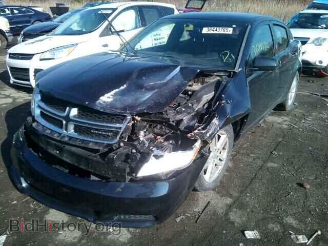 2011 DODGE AVENGER - VIN: 1B3BD1FB2BN565143 - Фото 2