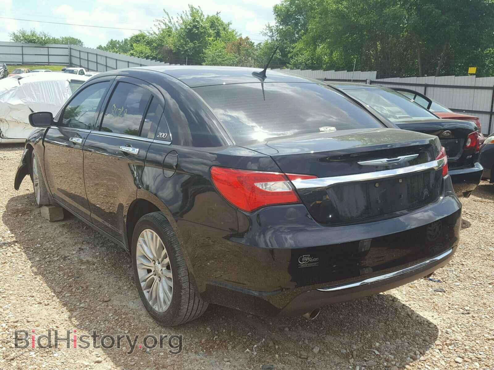 2012 CHRYSLER 200 - VIN: 1C3CCBCG5CN106402 - Фото 3