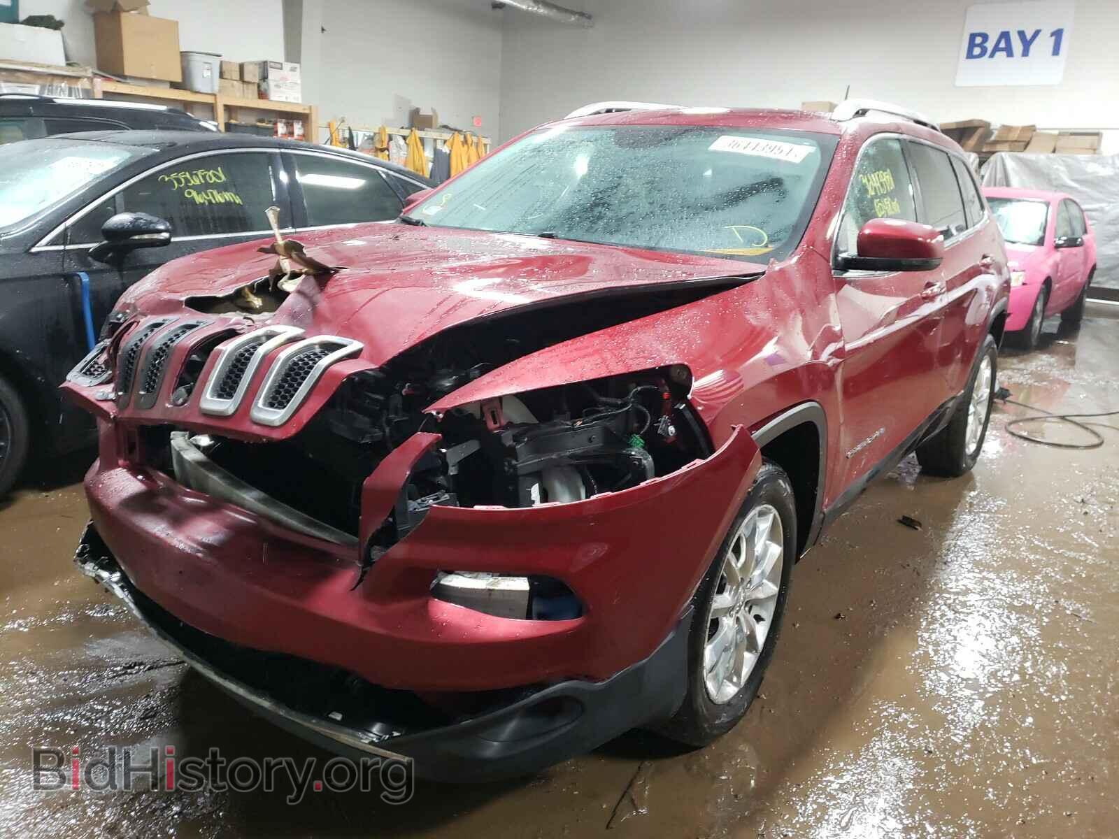 2016 JEEP CHEROKEE - VIN: 1C4PJMDB4GW198507 - Фото 2