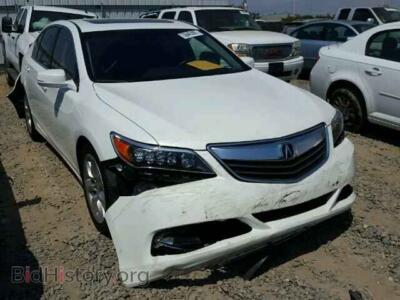 2014 Acura RLX, белый — VIN JH4KC1F33EC001333, Copart