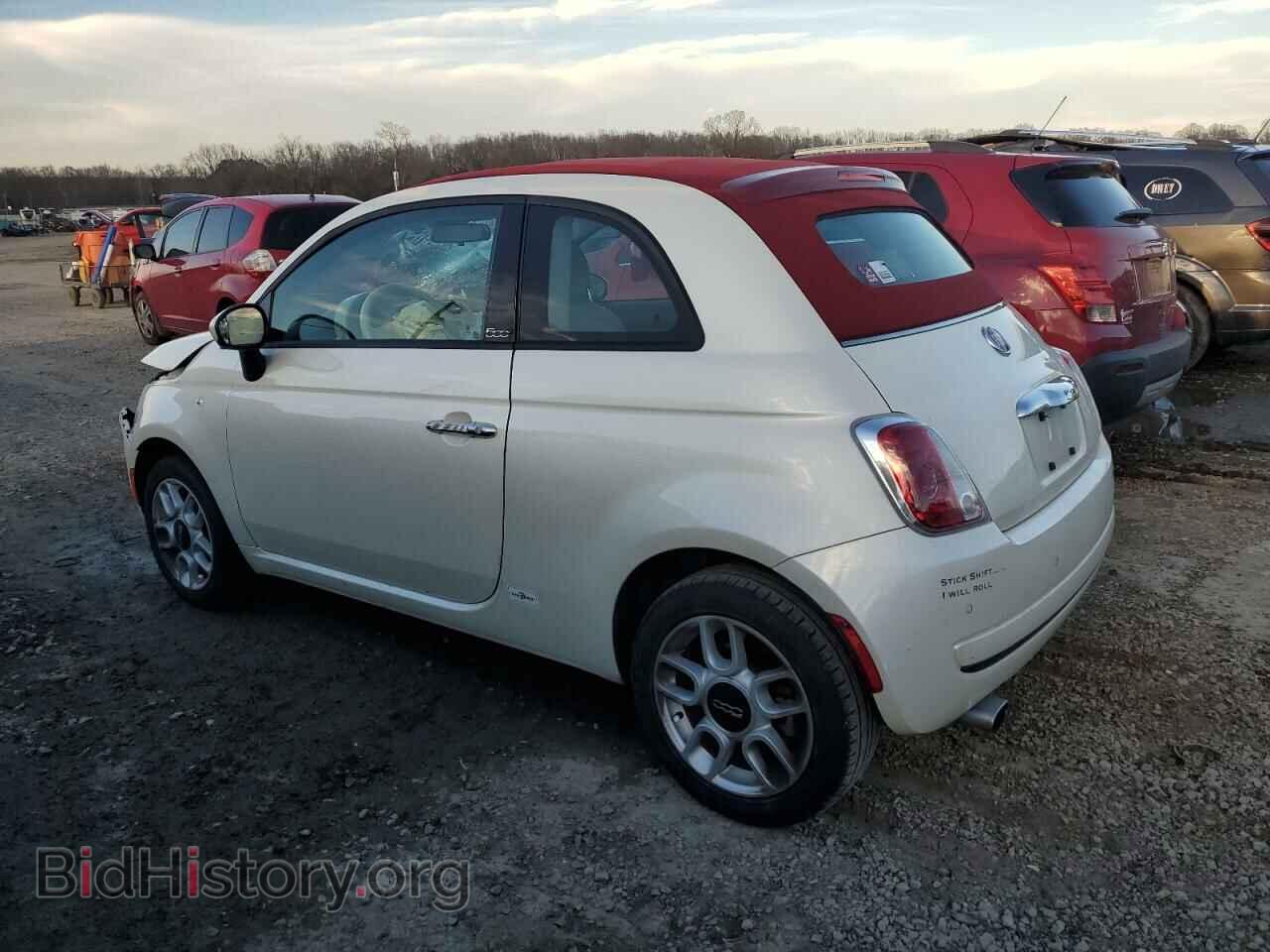 2015 FIAT 500 - VIN: 3C3CFFDR1FT508453 - Фото 2
