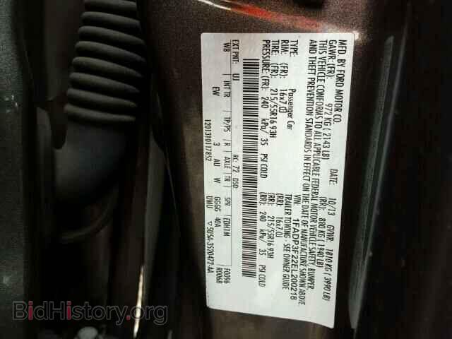 2014 FORD FOCUS - VIN: 1FADP3F22EL200218 - Photo 10