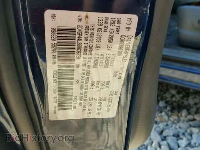 2006 DODGE CARAVAN - VIN: 2D4GP44L26R636720 - Фото 10
