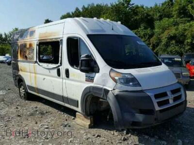 2014 RAM PROMASTER RAM Promas, white — VIN 3C6TRVDG5EE115092, Copart