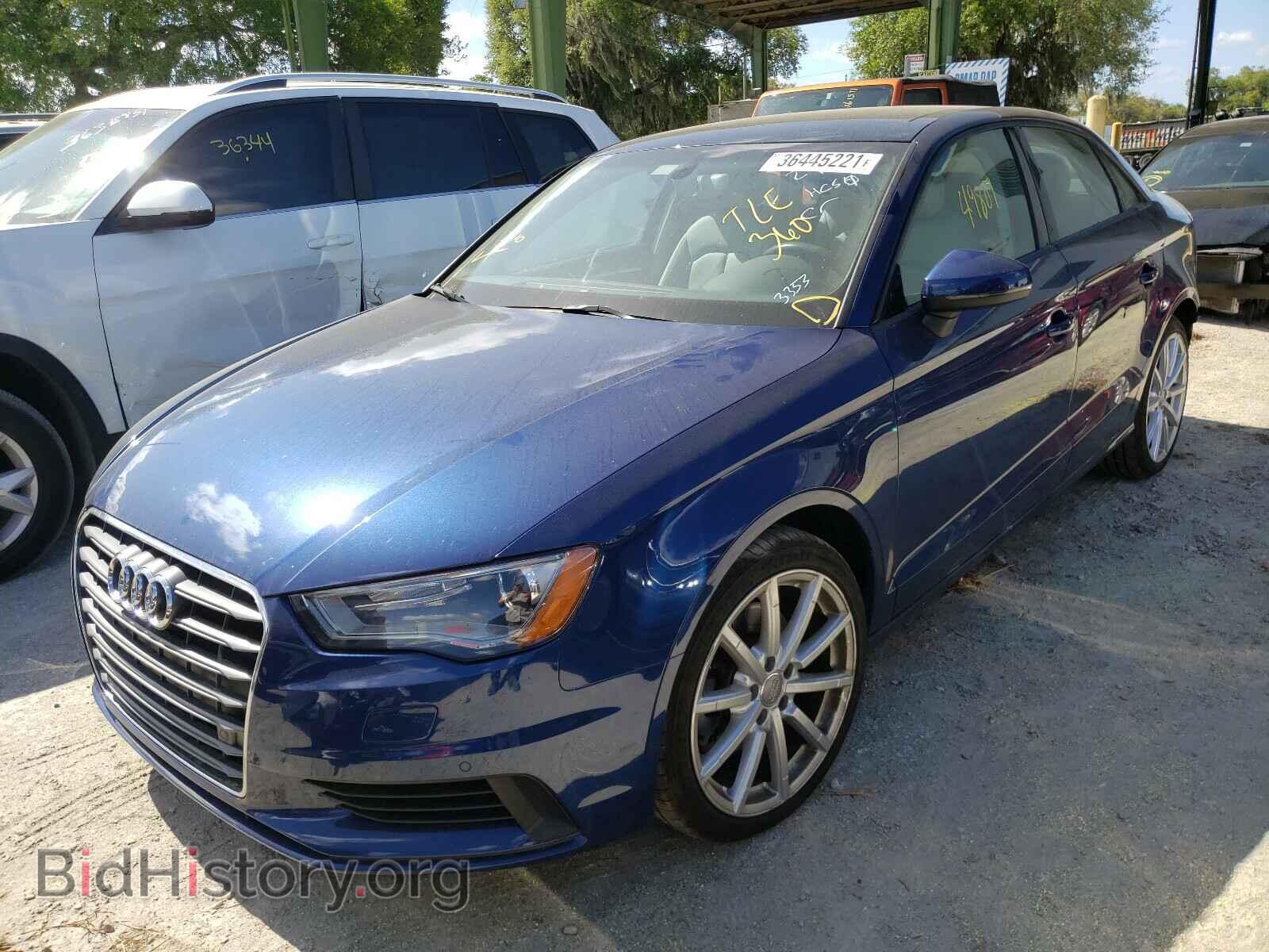 2016 AUDI A3 - VIN: WAUA7GFF2G1053353 - Фото 2