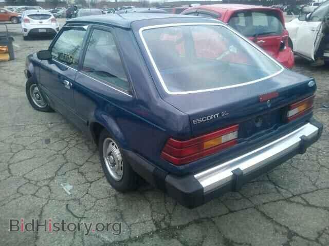 1987 FORD ESCORT - VIN: 2FAPP2195HB266245 - Фото 3