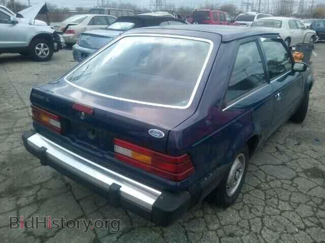 1987 FORD ESCORT - VIN: 2FAPP2195HB266245 - Фото 4