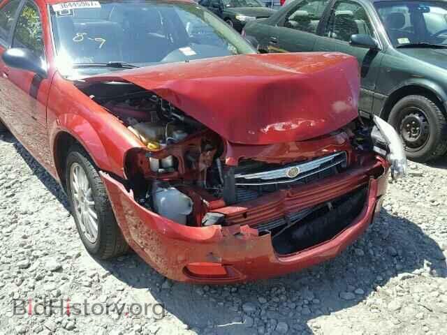 2004 CHRYSLER SEBRING - VIN: 1C3EL46X54N368664 - Фото 9