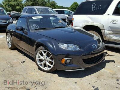 2014 Mazda MIATA MX-5 Miata, черный — VIN JM1NC2PF1E0236523, Copart