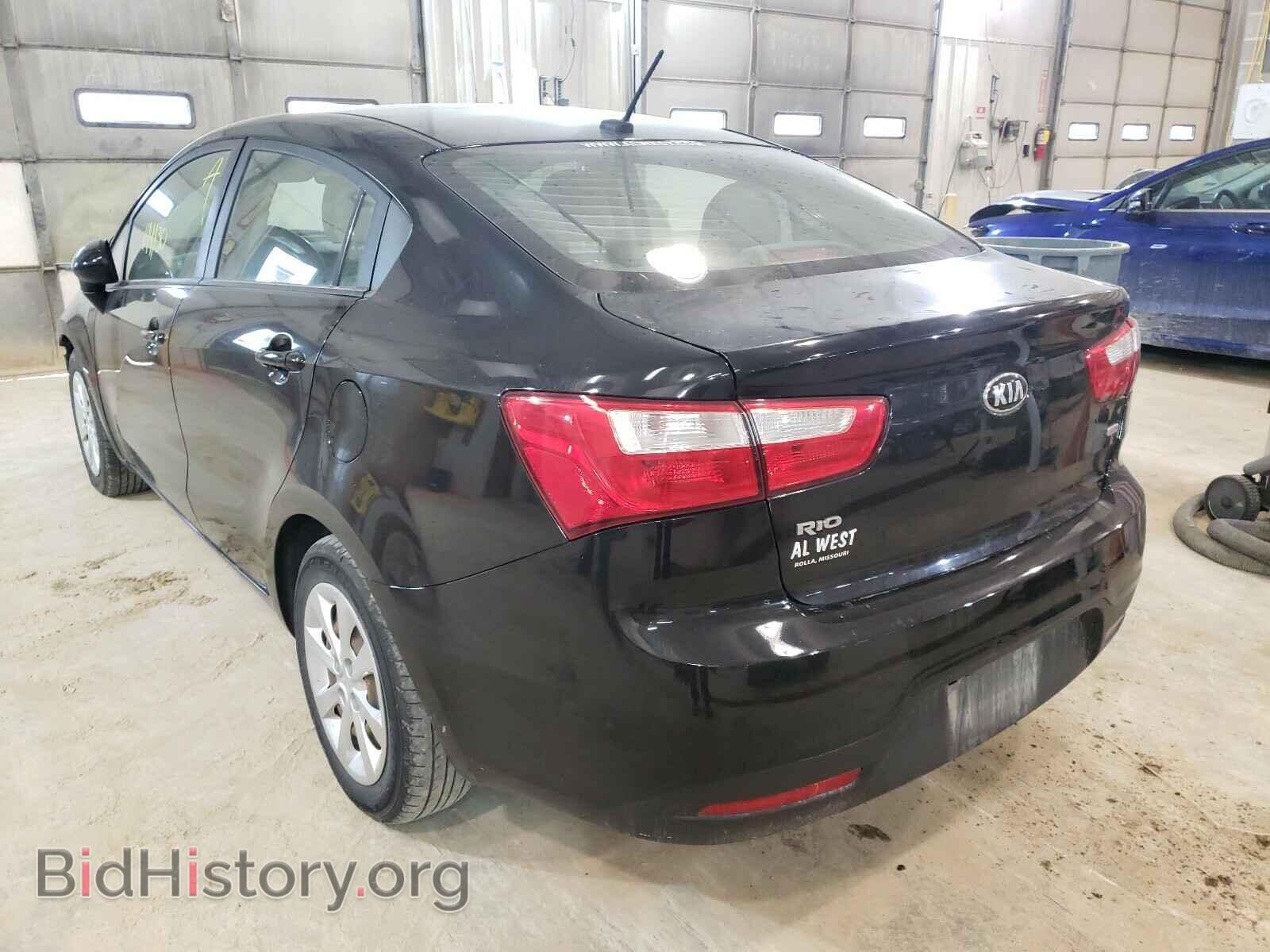 2014 KIA RIO - VIN: KNADM4A39E6375778 - Фото 3