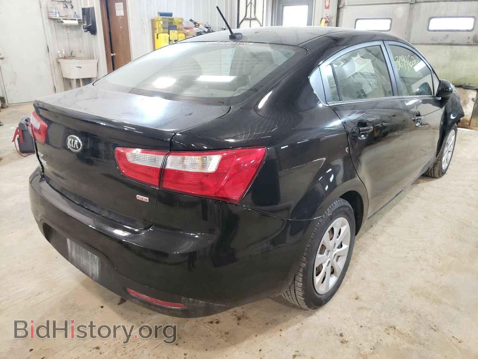 2014 KIA RIO - VIN: KNADM4A39E6375778 - Фото 4