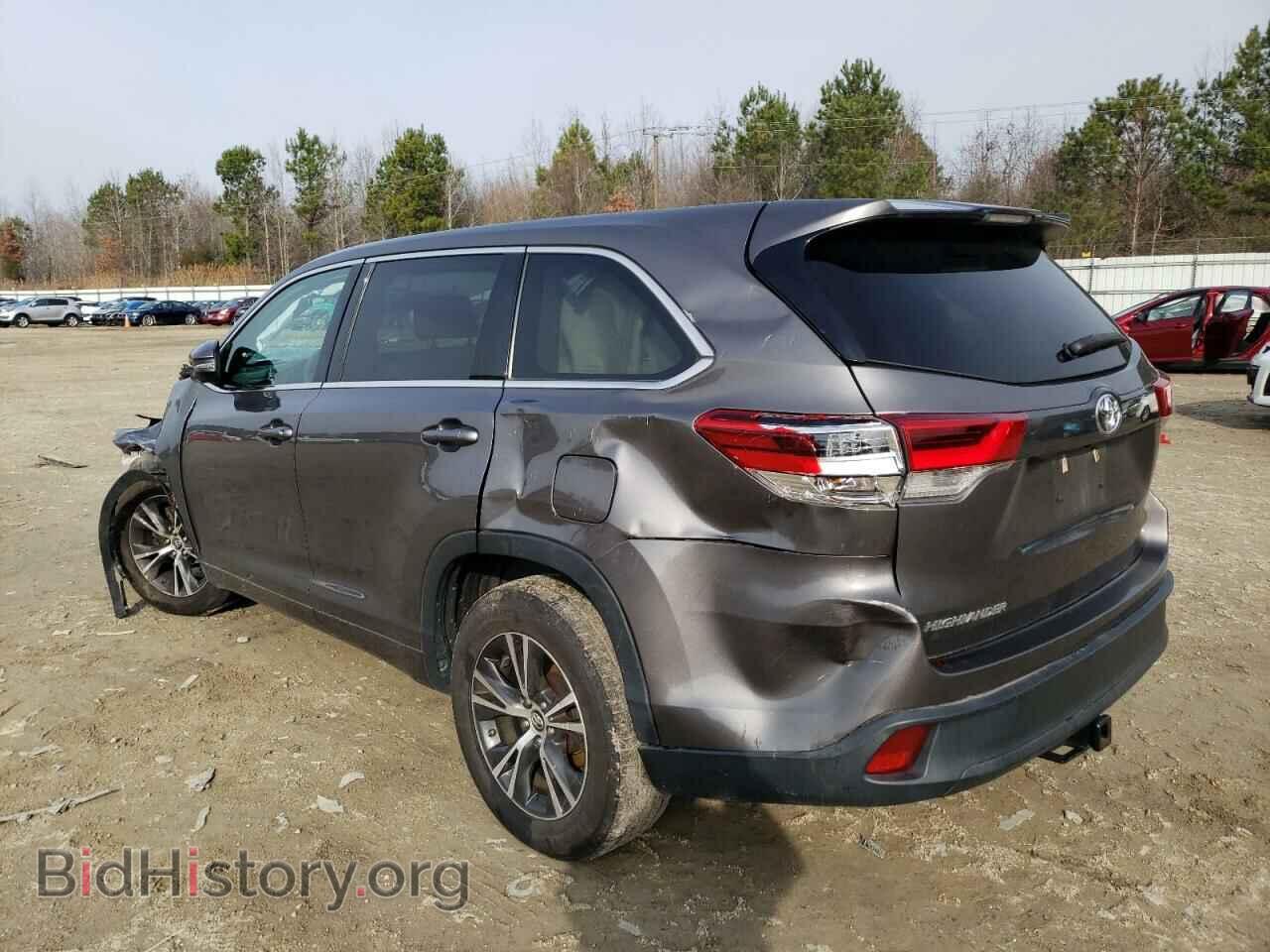 2017 TOYOTA HIGHLANDER - VIN: 5TDZZRFH6HS201019 - Фото 2