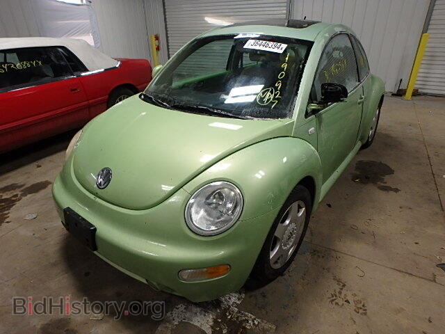 2000 VOLKSWAGEN BEETLE - VIN: 3VWCA21C2YM440600 - Фото 2