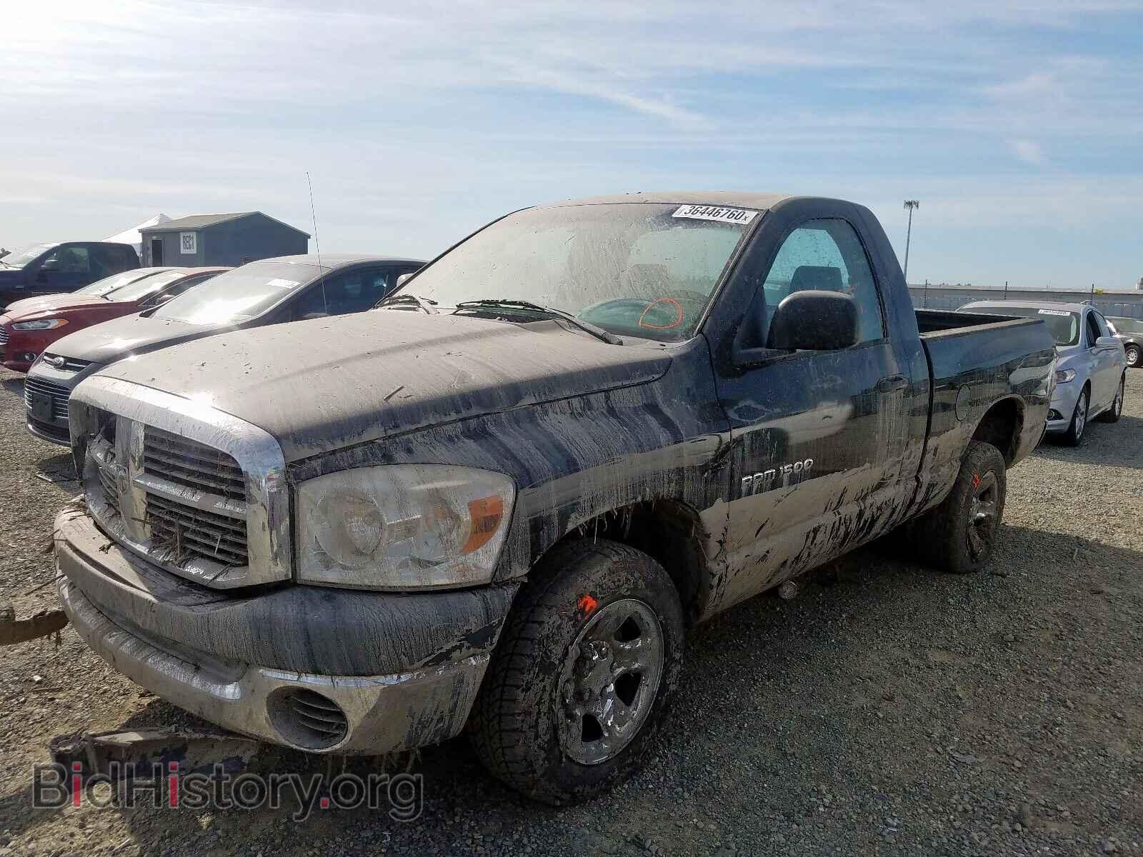2007 DODGE RAM 1500 - VIN: 1D7HA16K07J603989 - Фото 2