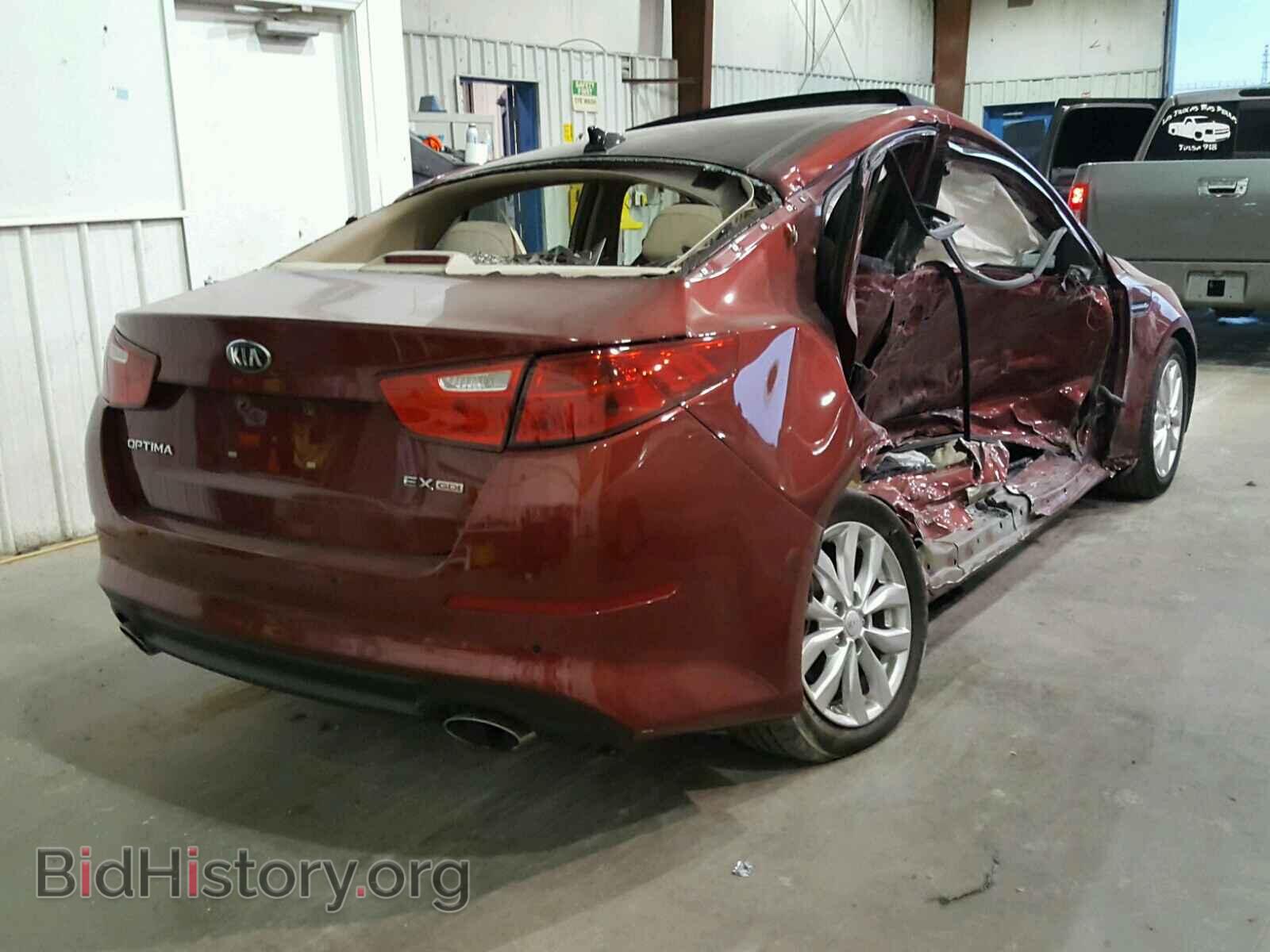 2015 KIA OPTIMA - VIN: 5XXGN4A70FG366342 - Фото 4