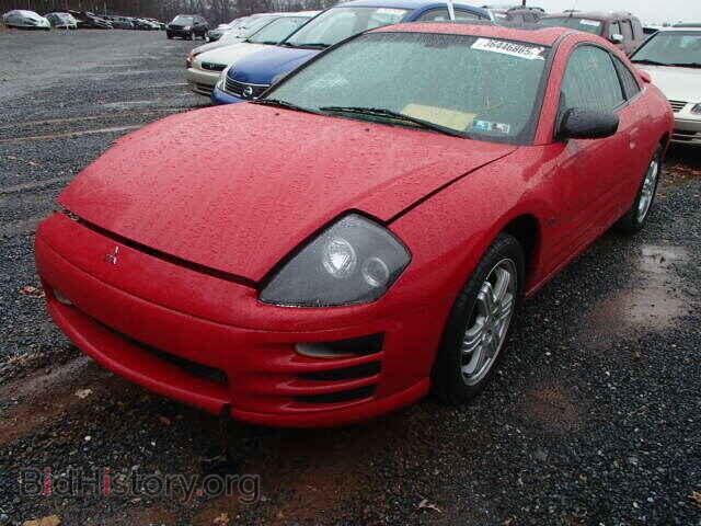 2001 MITSUBISHI ECLIPSE - VIN: 4A3AC54H21E028084 - Фото 2