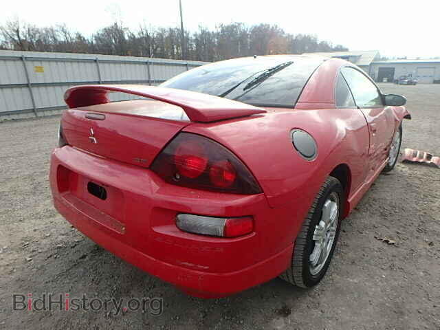 2001 MITSUBISHI ECLIPSE - VIN: 4A3AC54H21E028084 - Фото 4