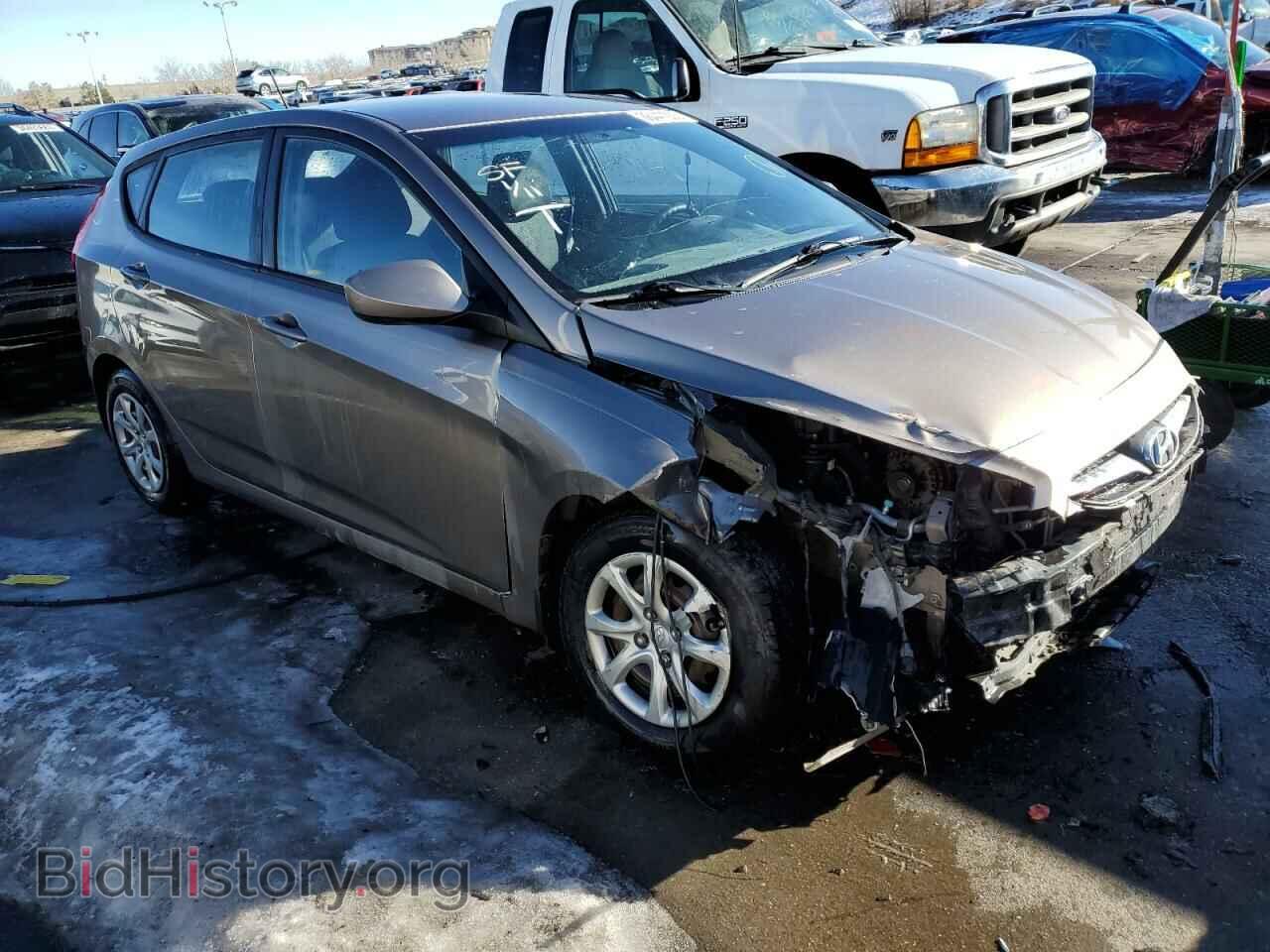 2013 HYUNDAI ACCENT - VIN: KMHCT5AE6DU082290 - Фото 4