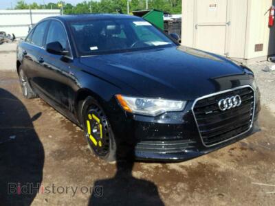 2013 Audi A6 A6 Premium, black — VIN WAUGGAFC5DN024947, Copart
