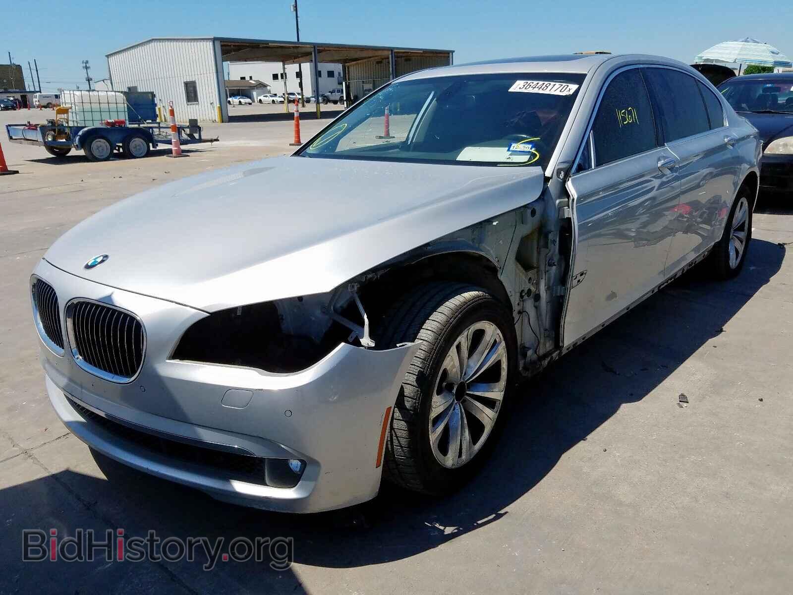 2012 BMW 7 SERIES - VIN: WBAKB4C51CC576035 - Фото 2