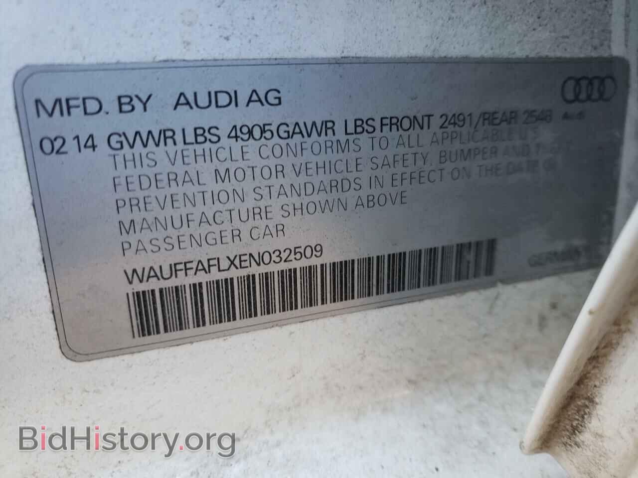 2014 AUDI A4 - VIN: WAUFFAFLXEN032509 - Фото 10