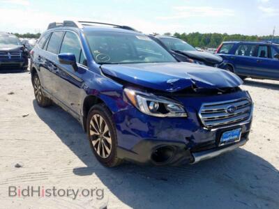 2016 Subaru OUTBACK Outback 2., синий — VIN 4S4BSAJC3G3295343, Copart