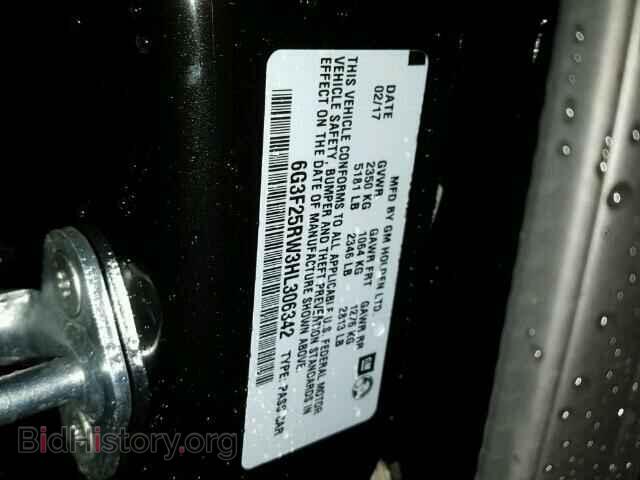 2017 CHEVROLET SS - VIN: 6G3F25RW3HL306342 - Фото 10