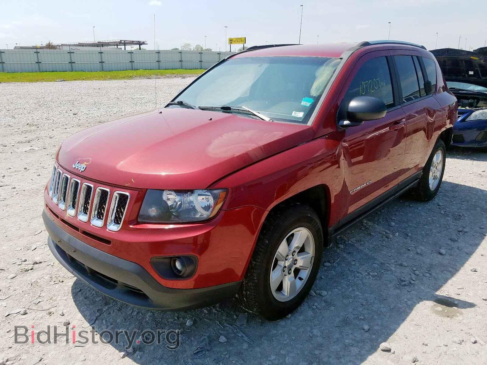 2014 JEEP COMPASS - VIN: 1C4NJCBA9ED539162 - Photo 2