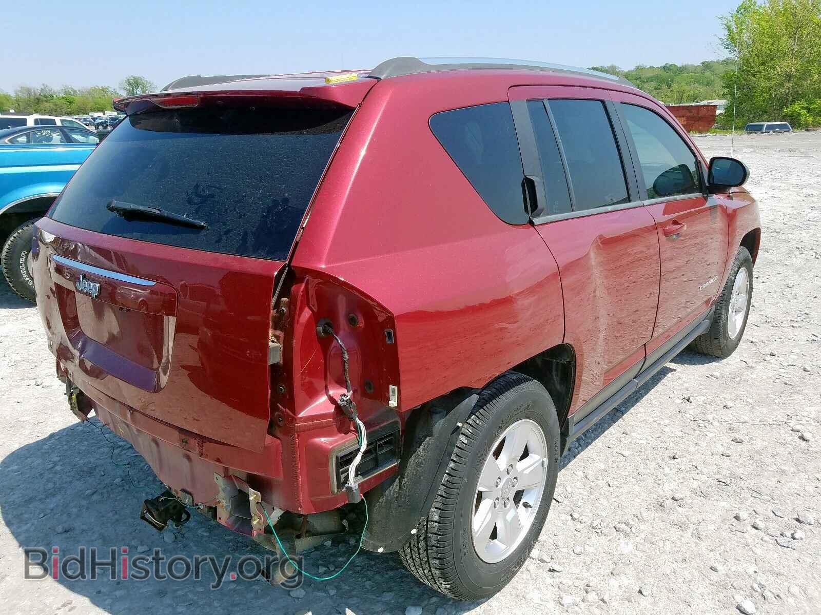 2014 JEEP COMPASS - VIN: 1C4NJCBA9ED539162 - Photo 4