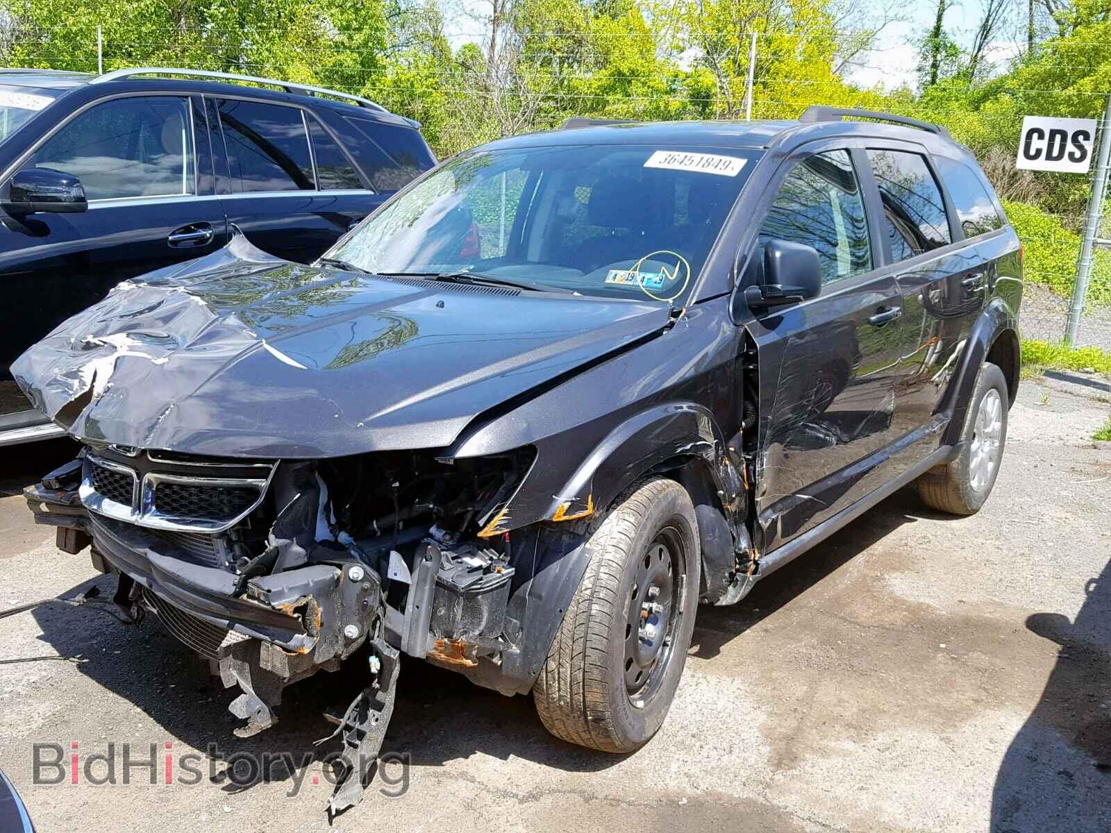 2017 DODGE JOURNEY SE - VIN: 3C4PDCAB8HT557113 - Фото 2
