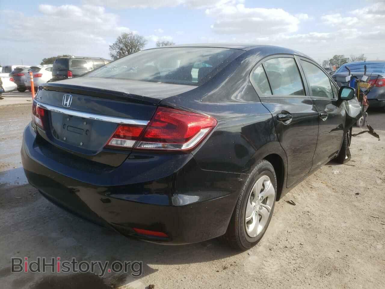 2013 HONDA CIVIC - VIN: 2HGFB2F58DH533848 - Фото 4