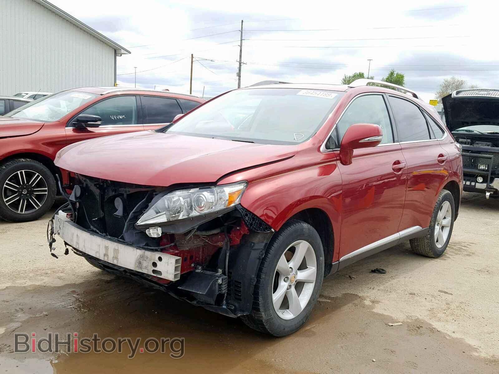 2012 LEXUS RX 350 - VIN: 2T2BK1BA6CC142146 - Фото 2