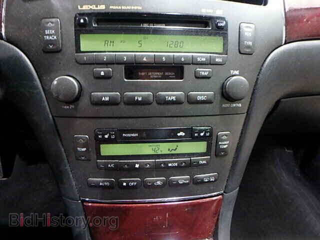2003 LEXUS ES300 - VIN: JTHBF30G336013430 - Фото 9
