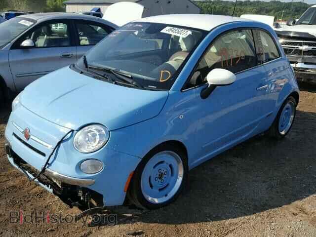 2015 FIAT 500 - VIN: 3C3CFFCR0FT571013 - Фото 2