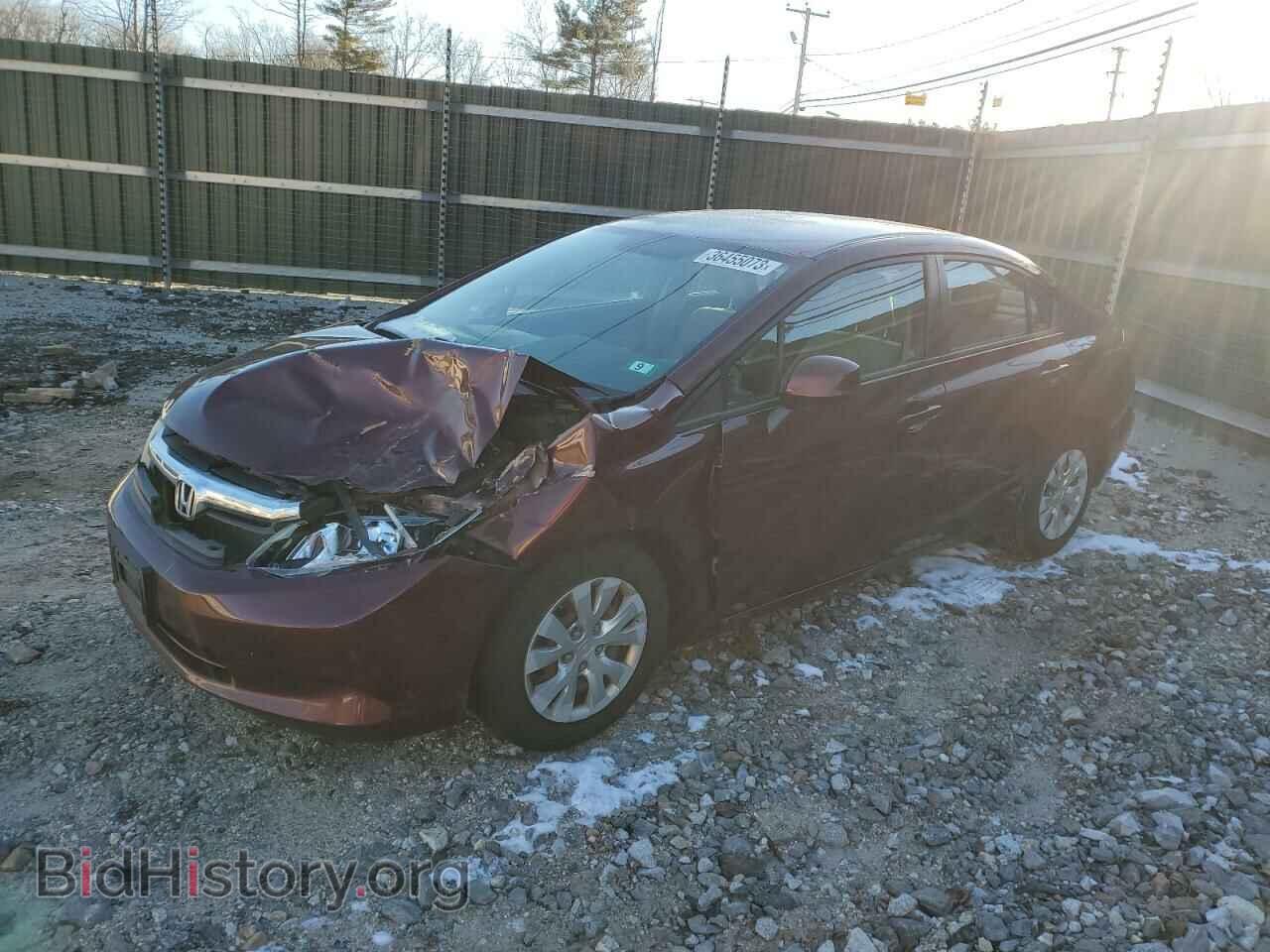 Фотография 19XFB2F58CE046884 - HONDA CIVIC 2012