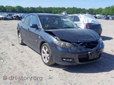 2008 Mazda 3 S, blue — VIN JM1BK324381113306, Copart