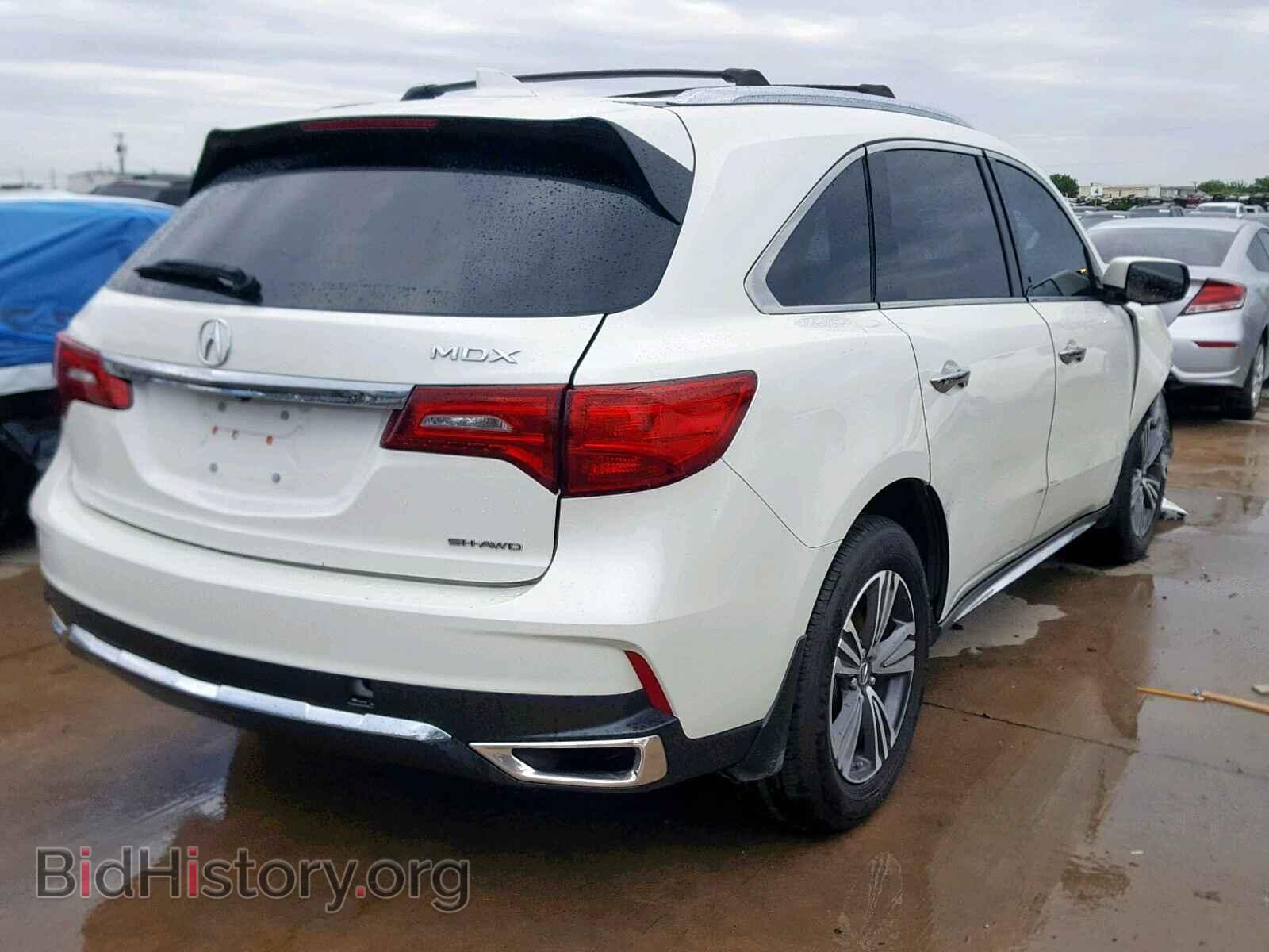 2017 ACURA MDX - VIN: 5FRYD4H30HB019513 - Фото 4