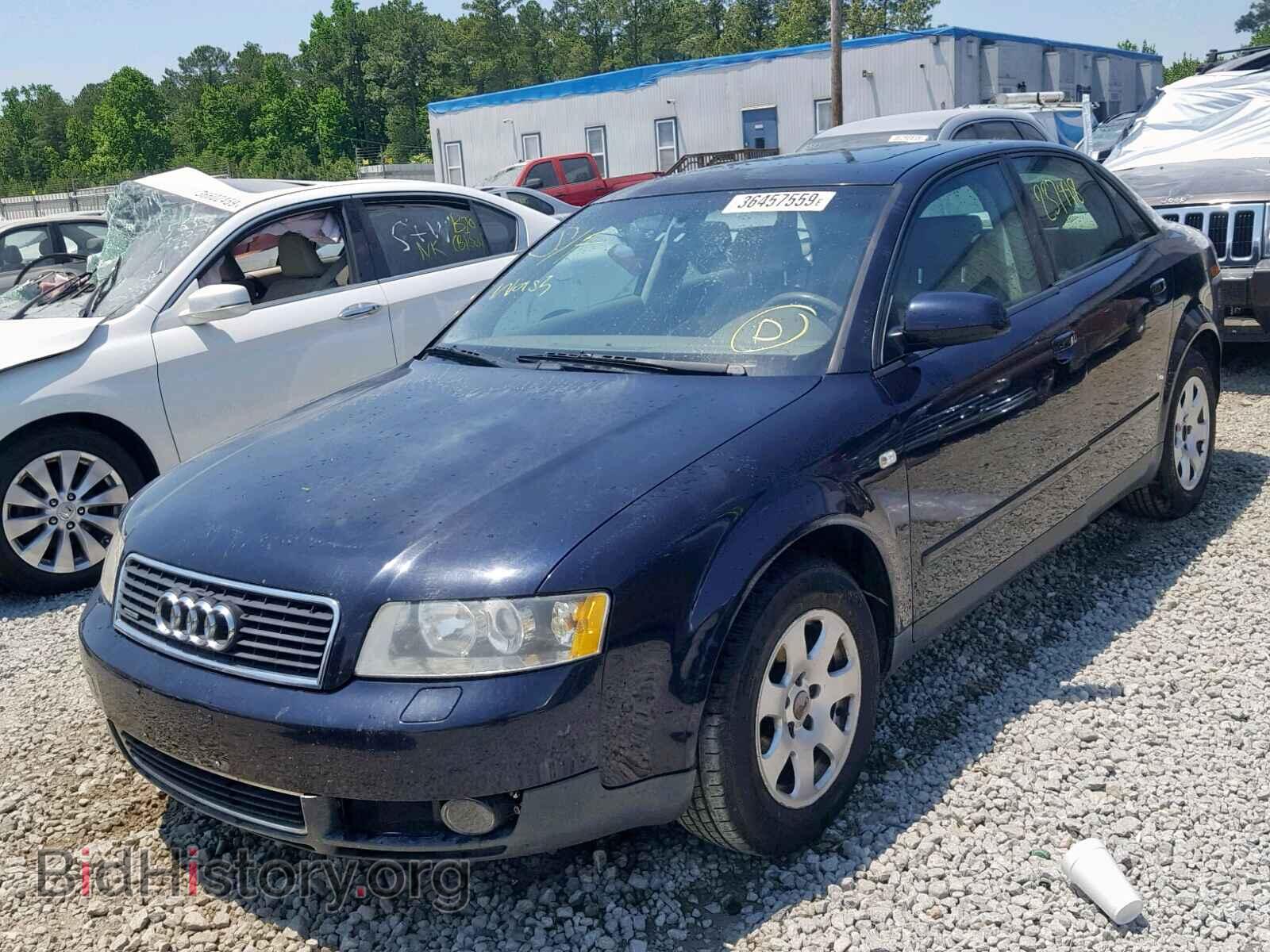 2002 AUDI A4 - VIN: WAULC68E72A122579 - Фото 2