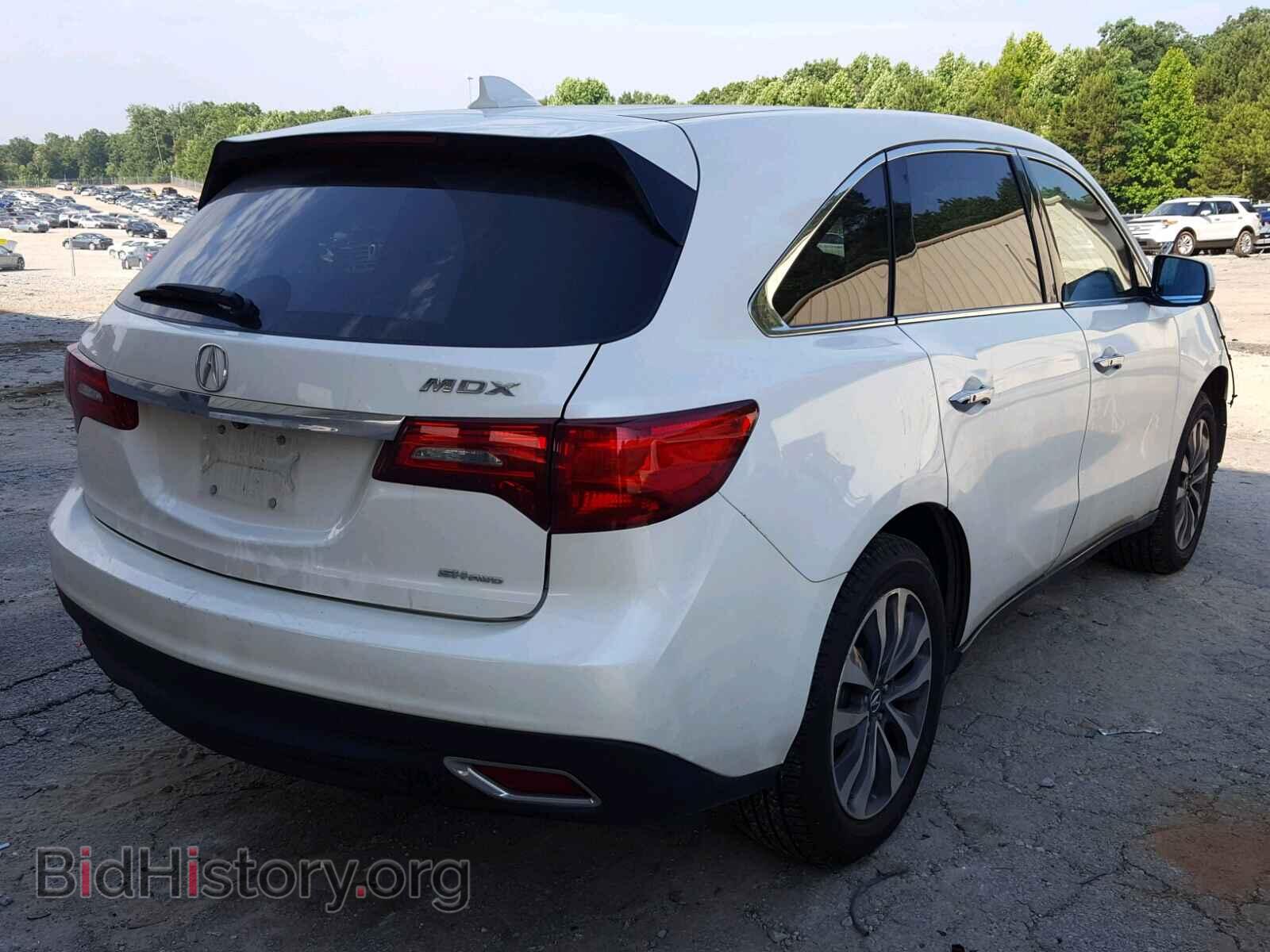 2014 ACURA MDX - VIN: 5FRYD4H62EB034472 - Фото 4