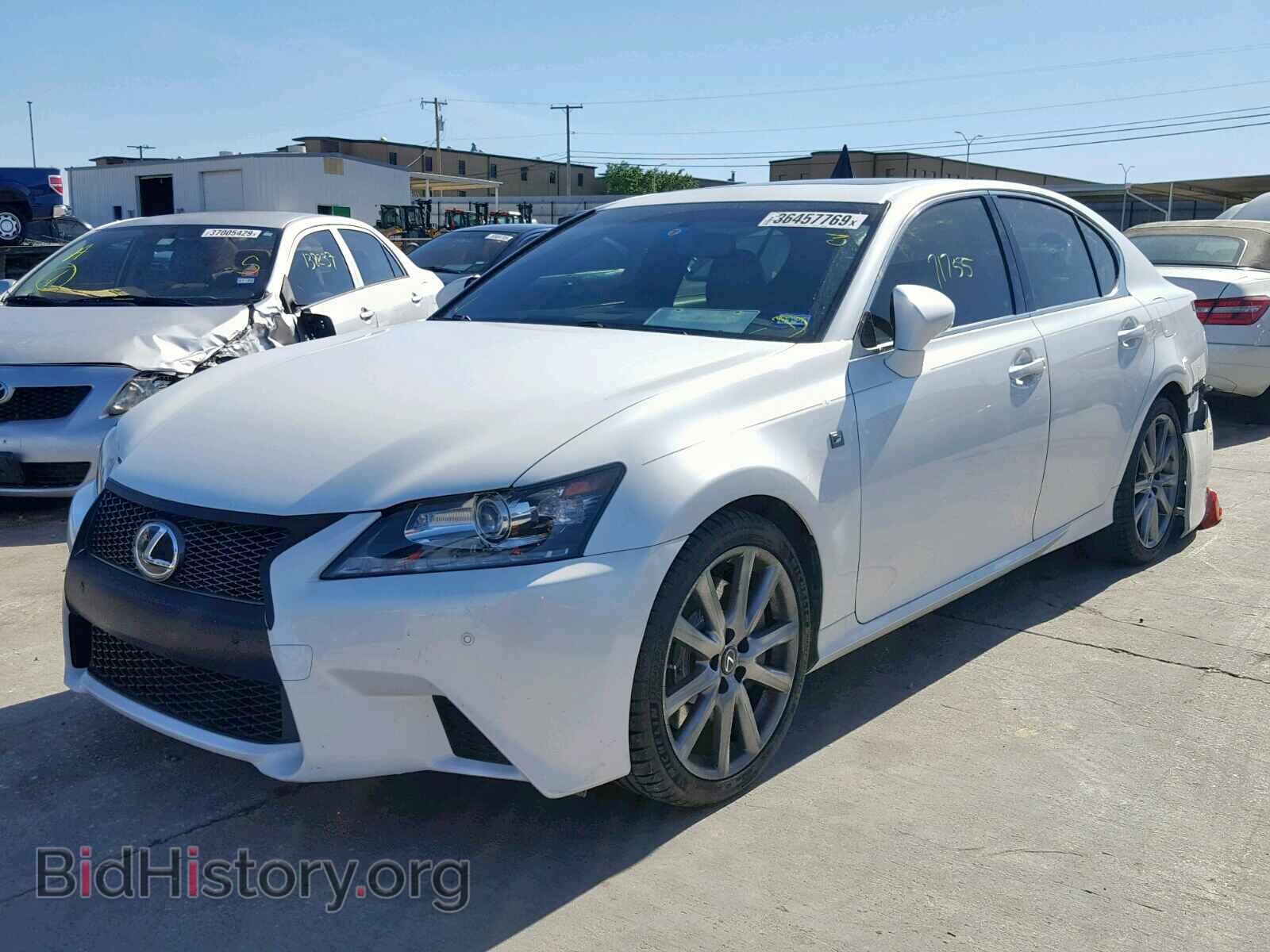 2013 LEXUS GS350 - VIN: JTHBE1BL5D5026947 - Фото 2