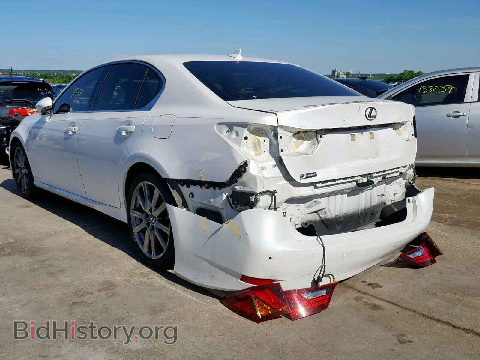 2013 LEXUS GS350 - VIN: JTHBE1BL5D5026947 - Фото 3