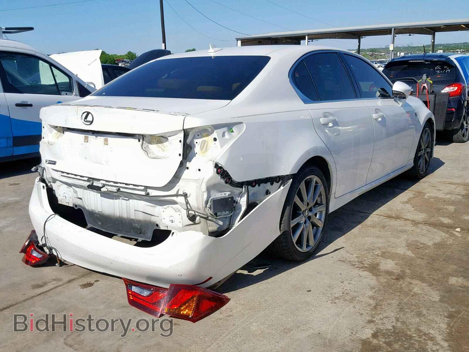 2013 LEXUS GS350 - VIN: JTHBE1BL5D5026947 - Фото 4