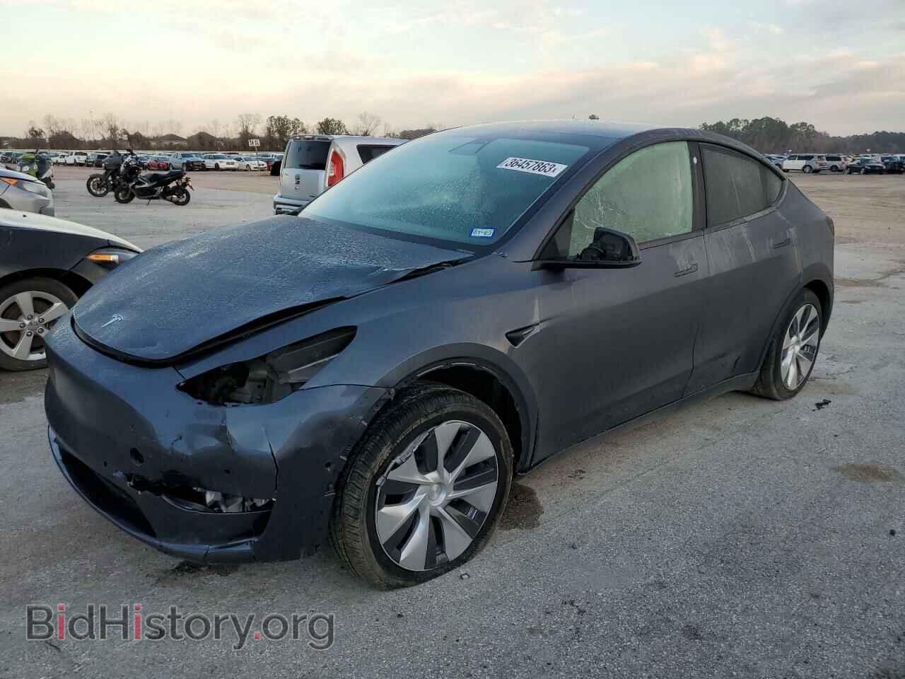 Photo 5YJYGDED0MF106957 - TESLA MODEL Y 2021